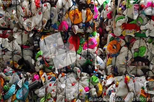 Image of plastic bottle garbage