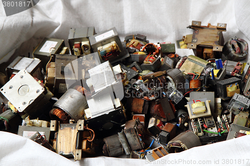 Image of old transformer garbage