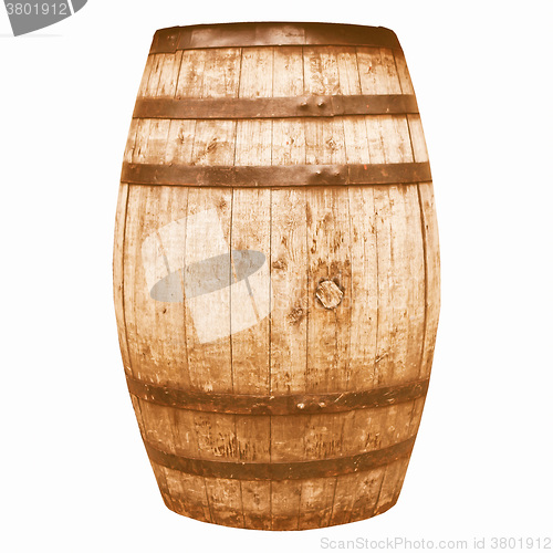 Image of  Wine or beer barrel cask vintage