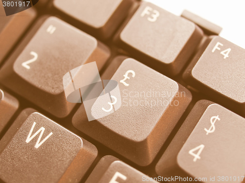 Image of  Computer keyboard vintage