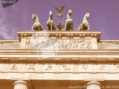 Image of Brandenburger Tor, Berlin vintage