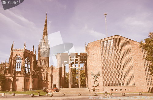 Image of Coventry Cathedral vintage