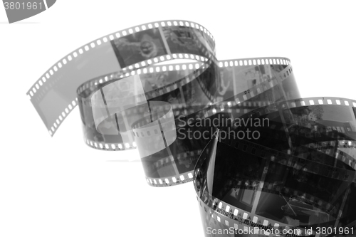 Image of old photographic film