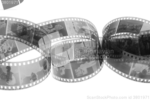 Image of old photographic film