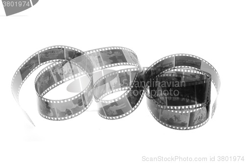 Image of old photographic film