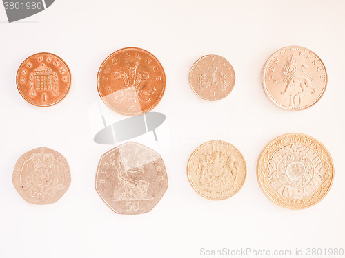 Image of  Pound coin series vintage