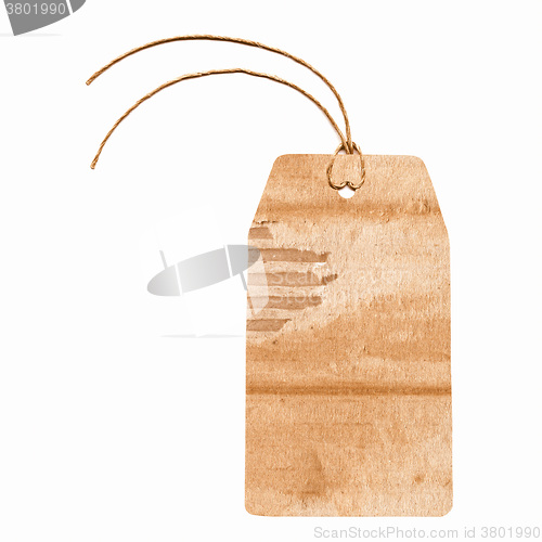 Image of  Tag label vintage