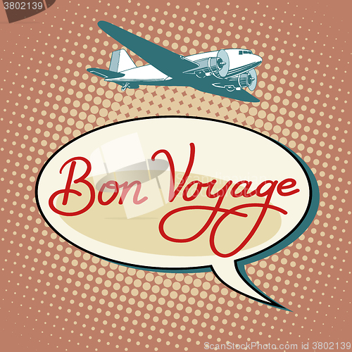 Image of Bon voyage plane tourism flights