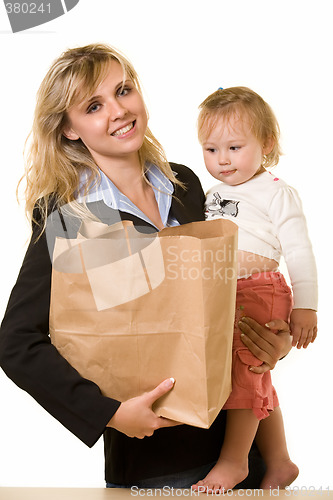 Image of Working mom