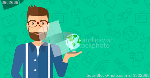 Image of International technology communication.
