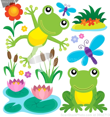 Image of Frog thematic set 1