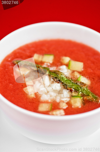 Image of tomato soup gazpacho