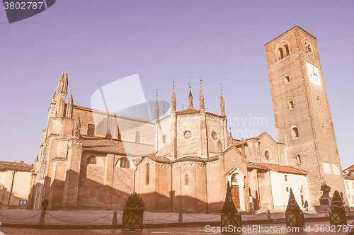 Image of Chieri Cathedral, Italy vintage