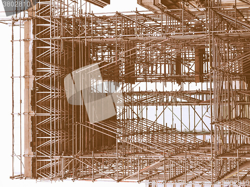 Image of  Scaffolding vintage