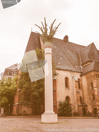 Image of Nikolaikirche Leipzig vintage