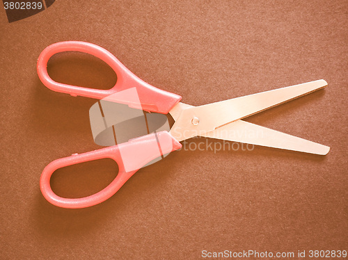 Image of  Red scissors vintage