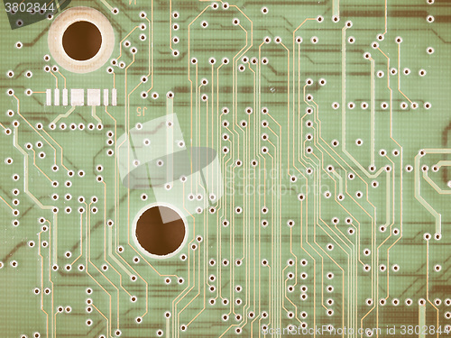 Image of  Printed circuit vintage