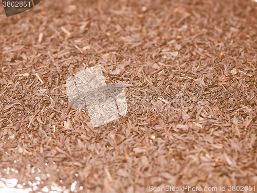 Image of Retro looking Loose tea background