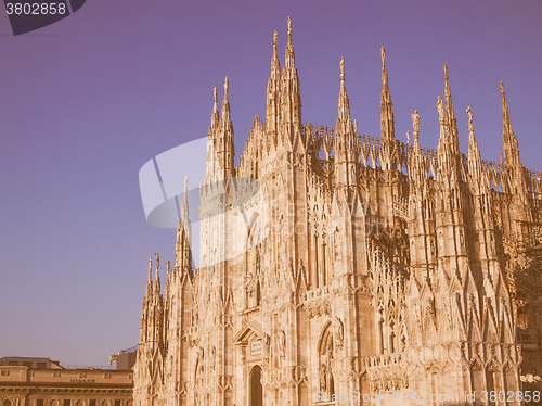Image of Milan Cathedral vintage