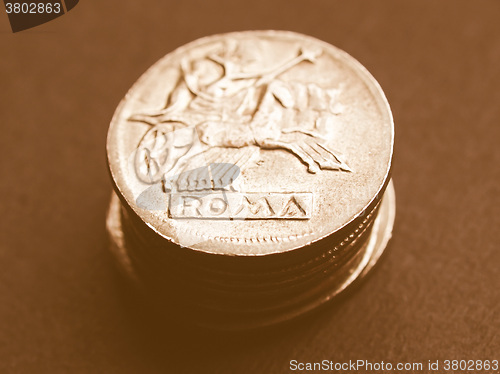 Image of  Roman coin vintage