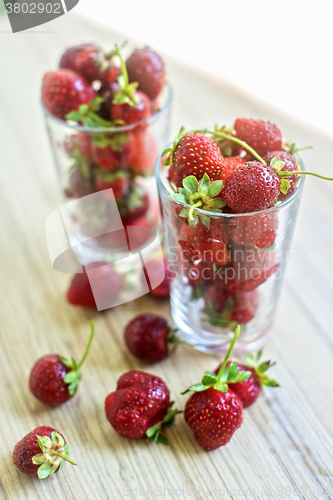 Image of Fresh ripe strawberry