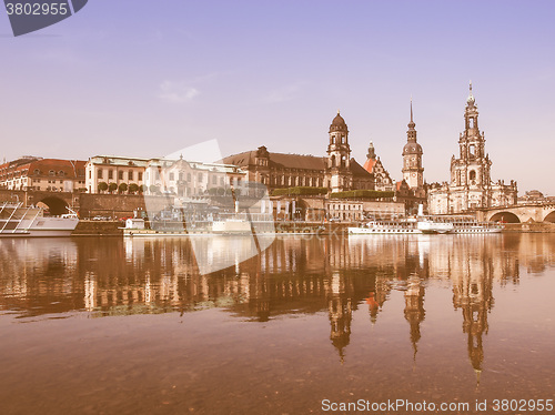 Image of Dresden Hofkirche vintage