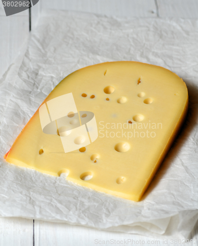 Image of Piece of swiss cheese