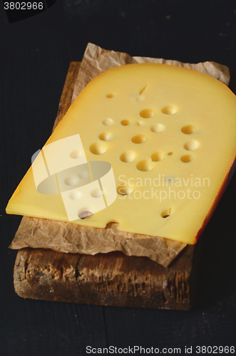 Image of Piece of swiss cheese