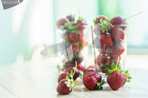 Image of Fresh ripe strawberry