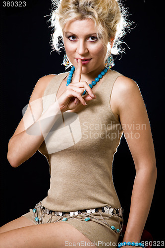 Image of Woman with a secret