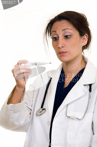 Image of Worried doctor
