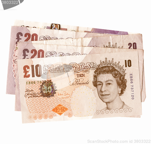 Image of  Pounds vintage