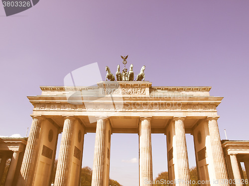 Image of Brandenburger Tor, Berlin vintage