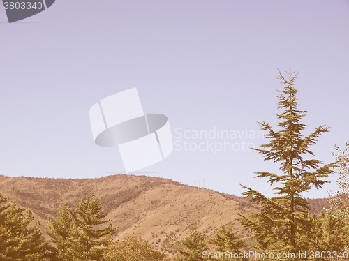 Image of Graian Alps, Italy vintage