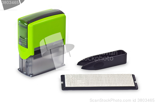 Image of Self ink rubber stamp