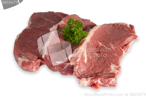 Image of Raw Beef Steaks