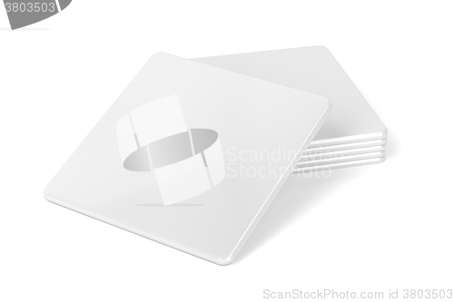 Image of Blank drink coasters