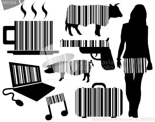 Image of Barcode elements