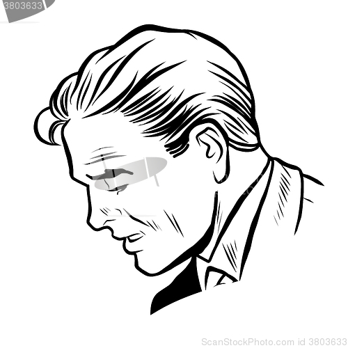 Image of Man businessman online art