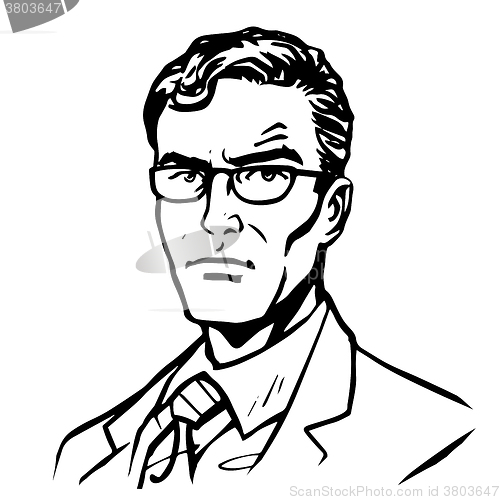 Image of Man businessman online art