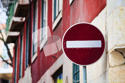 Image of road sign