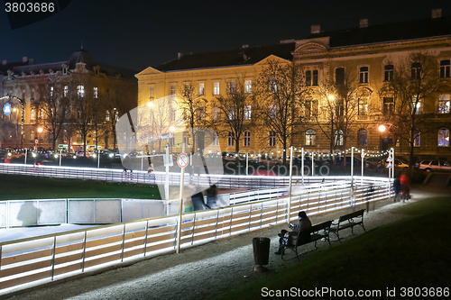 Image of City skating rink 