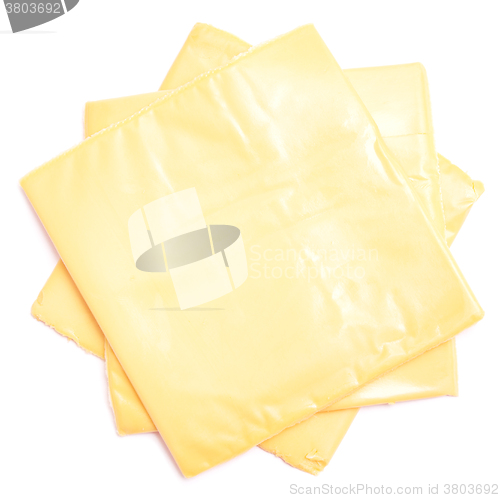 Image of cheese on white