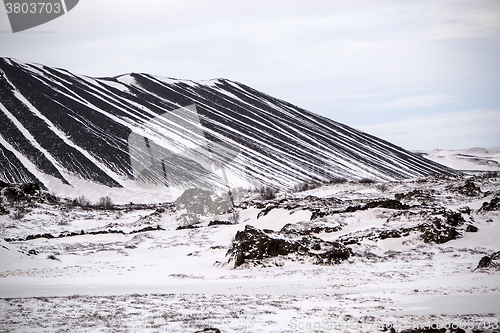 Image of Winter landscape, Iceland