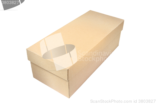 Image of isolated carton box