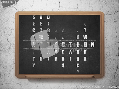 Image of Safety concept: Protection in Crossword Puzzle