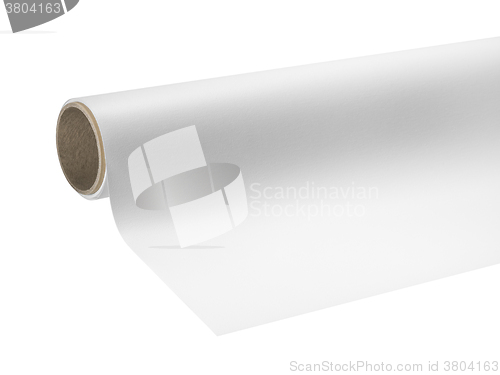 Image of print roll for wide-format printers