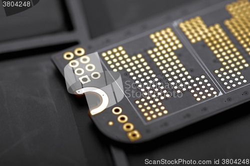 Image of M2 high speed SSD closeup