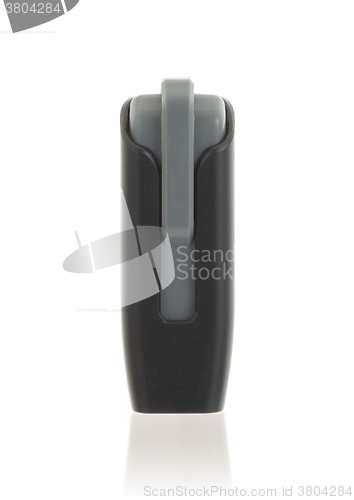 Image of Black USB memory stick isolated