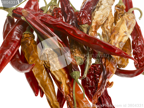 Image of dried chili peppers